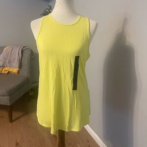 Banana Republic Lemon Yellow Tank Top